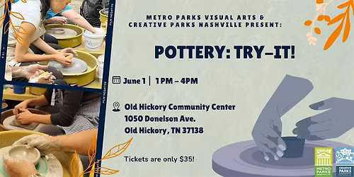 Pottery Try-It workshop