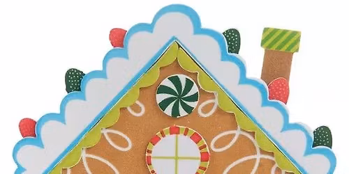 Howland Green: Mini Foam Gingerbread House