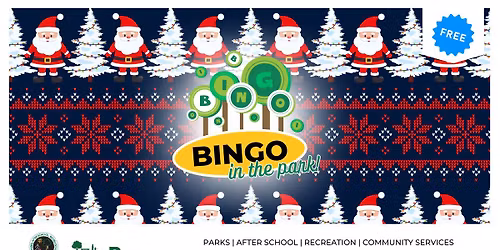 Holly Jolly Family Bingo Night - FREE