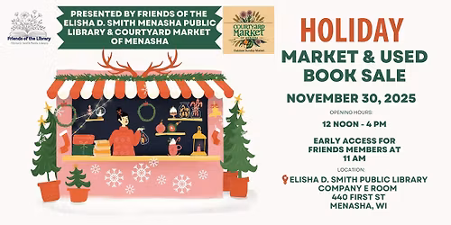 Holiday Market & Used Book Sale