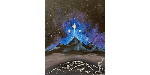 Starlit Mountain Sky - Paint and Sip in New Braunfels | Classpop!\u2122