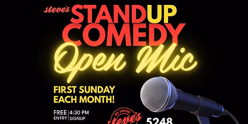 Open Mic Comedy Night at Steve\u2019s Delmar