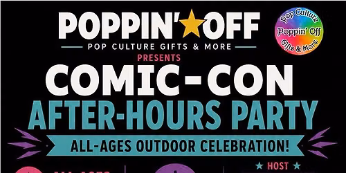 The Unofficial Tucson Comic Con After Party @ Poppin' Off