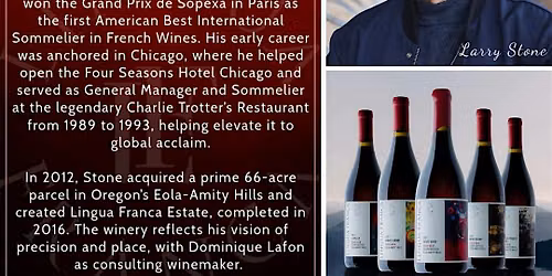 Oregon Wine & Master Sommelier Larry Stone