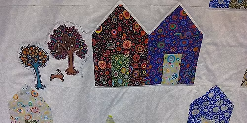 Intermediate Quilting - Winter Village Quilt