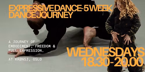 Expressive Dance \u2013 5 Week Dance Journey
