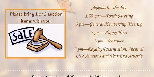 NPtHA Fall Meeting, Banquet and Year End Awards