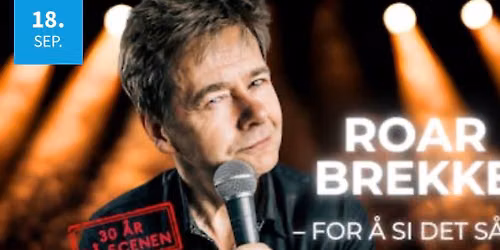 Stand up: Roar Brekke med "For \u00e5 si det s\u00e5nn".