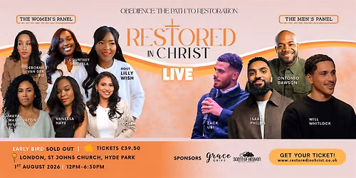 Restored in Christ LIVE