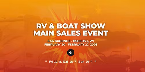 RV & Boat Main Sales Event