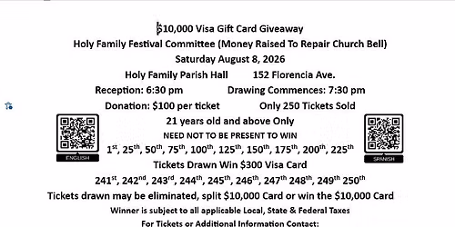 $10,000 Gift Card Giveaway 