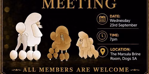 Poodle Club of SA AGM
