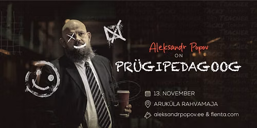 Aleksandr Popov - "Pr\u00fcgipedagoog" | Aruk\u00fcla