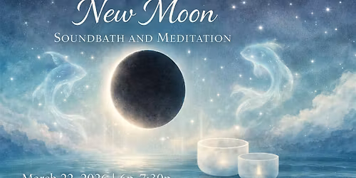 A Pisces New Moon Reset: Meditation & Sound Bath