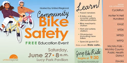 Community Bike Safety Event