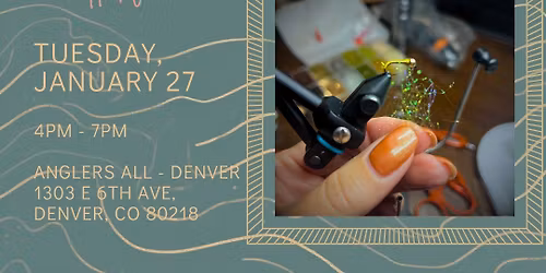 Women\u2019s Fly Tying Meetup (& Material Sale!)