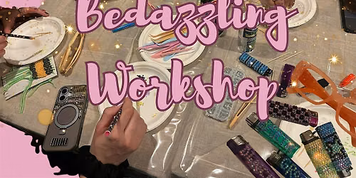 Bedazzling Workshop at Leadenhall's Clothes Swap