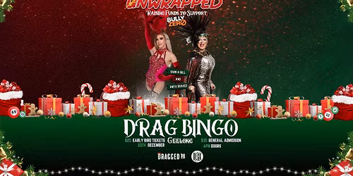 Christmas Unwrapped Drag Bingo @ The Deck Geelong