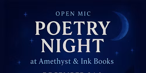 \ud83c\udf19\ud83d\udc99 Blue-Themed Poetry Open Mic Night \ud83d\udc99\ud83c\udf19