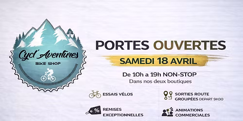 Portes Ouvertes Cycl\u2019Aventures