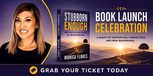 Monica's Book Launch - Stubborn Enough
