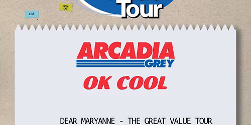 Dear Maryanne w\/ Arcadia Grey + OK Cool at Bottlerocket Social Hall
