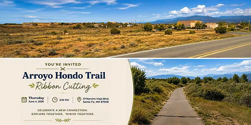 Arroyo Hondo Trail Ribbon Cutting