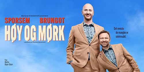 Terje Sporsem og John Brungot - H\u00f8y og M\u00f8rk \/\/ Aukra kulturhus