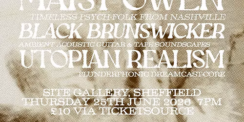 Maisy Owen + Black Brunswicker + utopian_realism