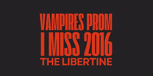 Vampires Prom Toronto: I Miss 2016