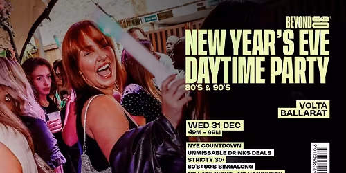 Beyond 30 Presents... Daytime Clubbing | Ballarat \ud83c\udf89