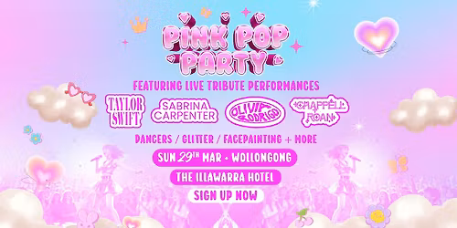 The Pink Pop Party is coming to Wollongong!