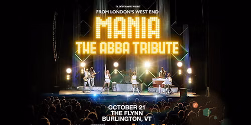 Mania: The ABBA Tribute | Burlington VT