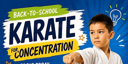 Back to School Kicking for Confidence Martial Arts Class for ages 5-12! By