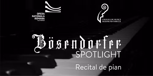 B\u00d6SENDORFER SPOTLIGHT | Recital de pian