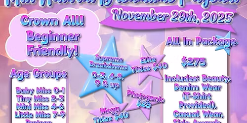 Miss Natural Dreamtime Pageant