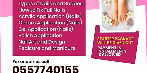 Nail tech training