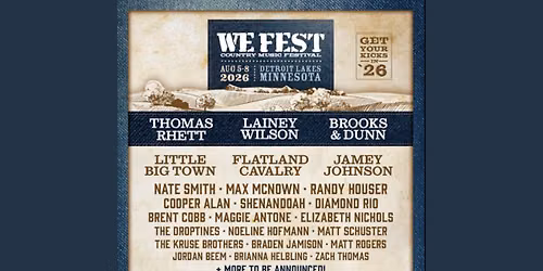WE Fest, Detroit Lakes, MN