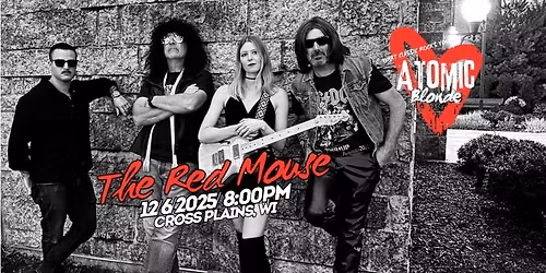 The Jingle Ball Christmas Party with Atomic Blonde at The Red Mouse!