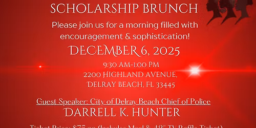 Frances J. Bright Woman\u2019s Club Scholarship Brunch 