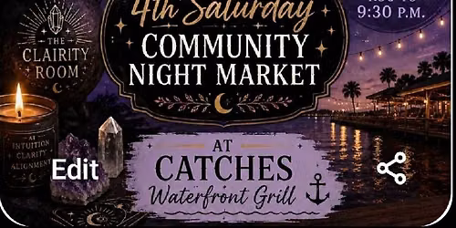Night Market \ud83c\udf19 @ Catches!
