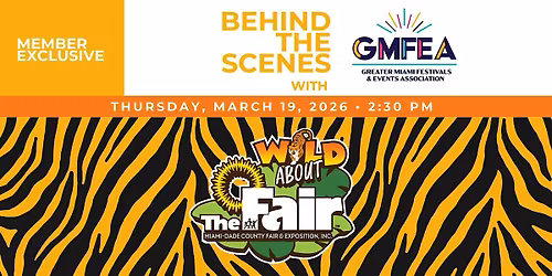 Behind the Scenes Tour at the Miami Dade County Fair and Exposition