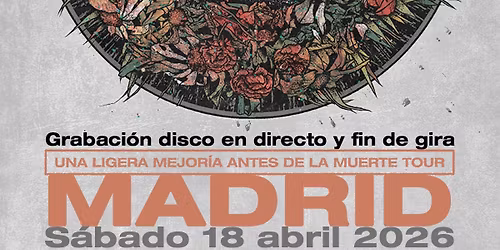 Grabaci\u00f3n de disco en directo y fin de gira