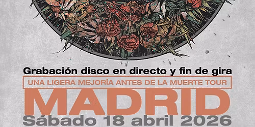 Grabaci\u00f3n de disco en directo y fin de gira