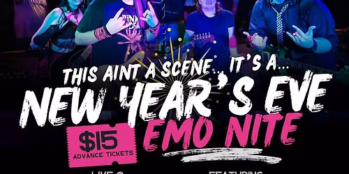 New Year\u2019s Eve - EMO NITE w\/ Stereobella