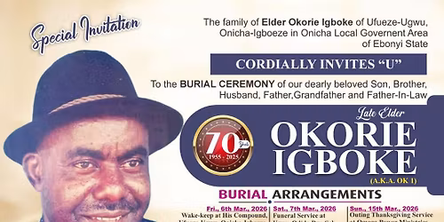 Dad\u2019s burial