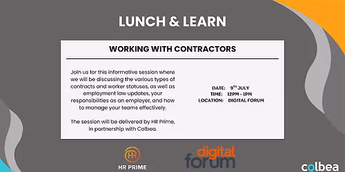 Working with Contractors: Lunch & Learn