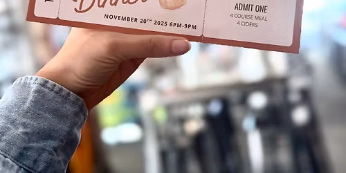 Cider Dinner \ud83c\udf4e