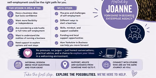 Exploring Self Employment Workshop