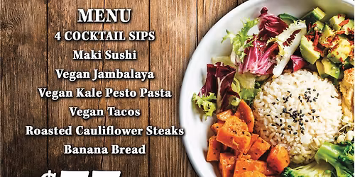 I Can't Believe It's Vegan Cooking Class with Chef Eric LeVine at 317 Main Street!